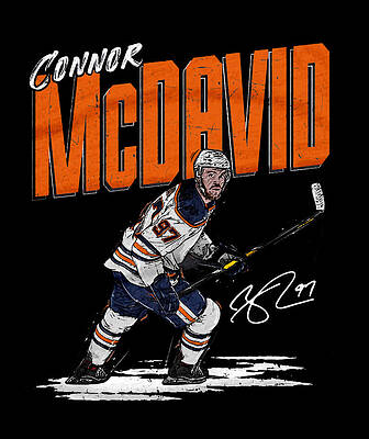 Connor McDavid Poster Ice Hockey Portraits Canvas Print Home Wall Art Decor  Picture For Gym Living Room Bedroom Kids Gift With Q - AliExpress