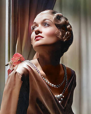 Constance Bennett Portrait by Chuck Staley Constance Bennett Portrait by Chuck Staley
