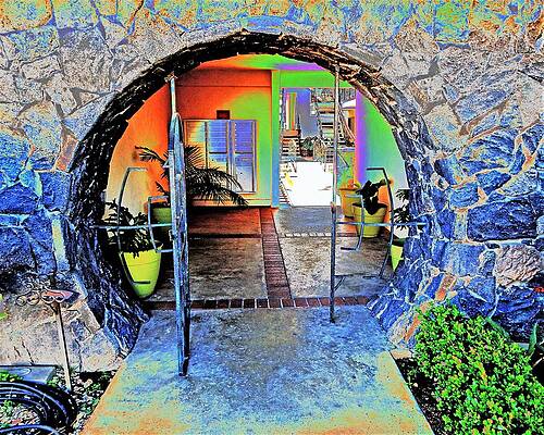 Cool Circular Entryway by Andrew Lawrence Cool Circular Entryway by Andrew Lawrence