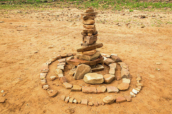Wall Art - Photograph - Cool Stacked Rock Art by James BO Insogna