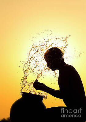 Cooling Off Silhouette by Tim Gainey Cooling Off Silhouette by Tim Gainey