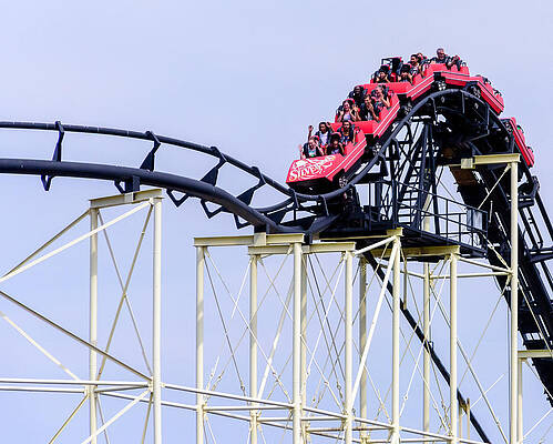 Wall Art - Photograph - Corkscrew Drop From Afar by Matthew Nelson