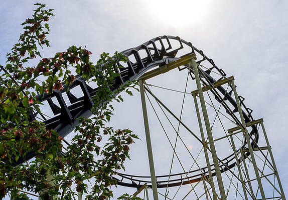 Wall Art - Photograph - Corkscrew Drop From Below by Matthew Nelson