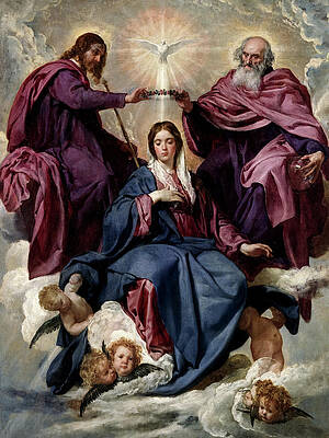 Virgin Mary Paintings for Sale - Fine Art America