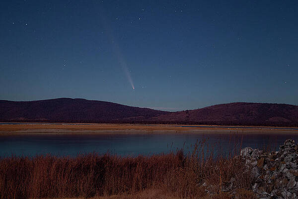 Wall Art - Photograph - Cosmic Lake by Mike Lee