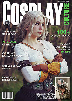Cosplay Magazine Cover by Naomi Burgess Cosplay Magazine Cover by Naomi Burgess