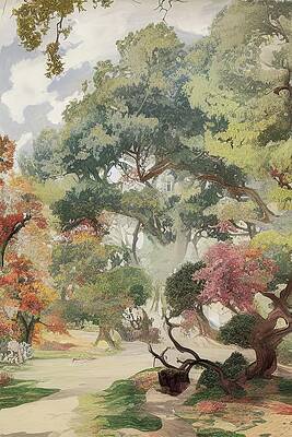Wall Art - Digital Art - Country Path by Sterling and Thorn