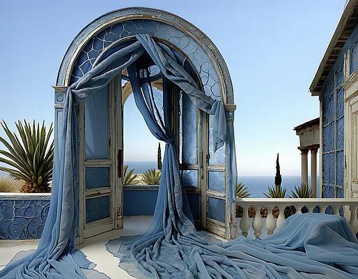 Rustic Wall Art featuring the digital art Cover Up by Eris And AI