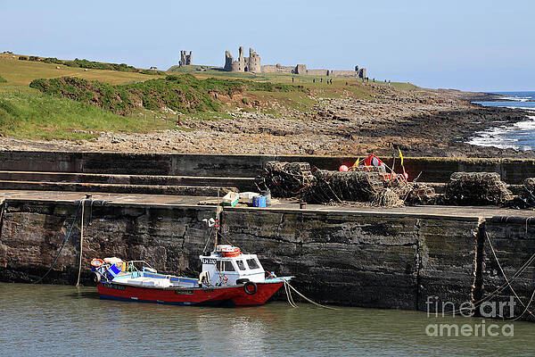 Craster and Dunstanburgh castle by Bryan Attewell Craster and Dunstanburgh castle by Bryan Attewell