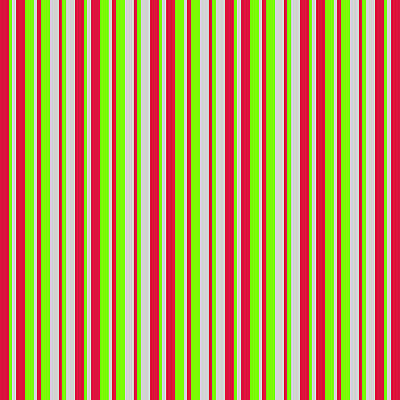 [ Thumbnail: Crimson, Green, and Light Gray Colored Stripes/Lines Pattern Acrylic Print ]