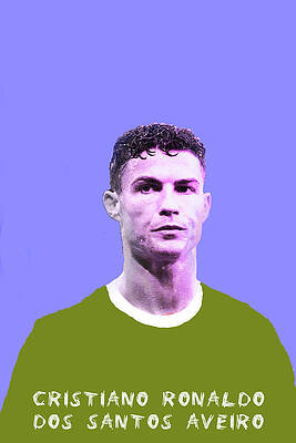Cristiano Ronaldo Poster by Paul Meijering - Pixels