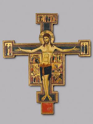 JP London MD4A001 Crucification of Christ Holy Painting Fully Removable Prepasted Accent Wall Mural at 8.5-Feet High by 6-Feet Wide