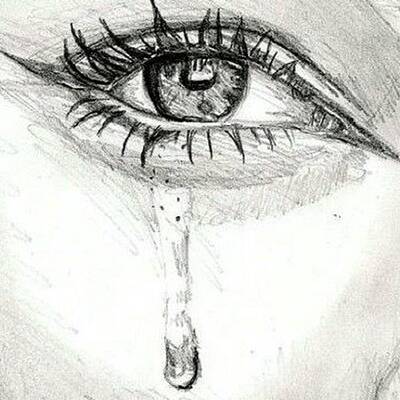 Eye Crying Drawings (Page #2 Of 3) | Fine Art America
