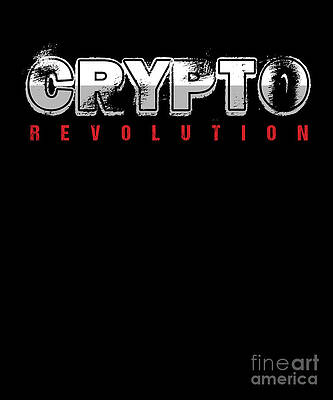Wall Art - Digital Art - Cryptocoin Investment Cryptocurrency Investor Bitcoin Trader Evolution by Thomas Larch