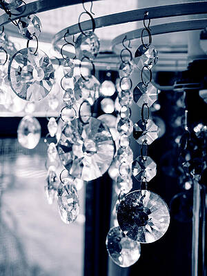 Blue Wall Art featuring the photograph Crystalline Blues by Onedayoneimage Photography