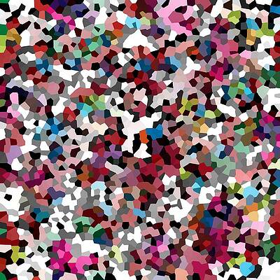 Crystallised Abstract by Wilma Barnwell Crystallised Abstract by Wilma Barnwell