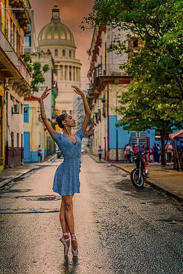 Cuban Ballerina In Havana by Chris Lord Cuban Ballerina In Havana by Chris Lord