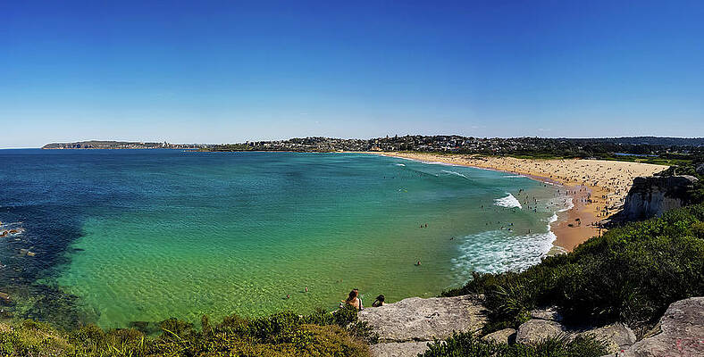 Wall Art - Photograph - Curl Curl Beach Panorama No 5 by Andre Petrov