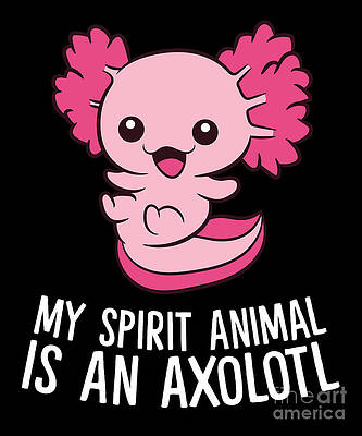 ZZS Cute Axolotl Party Decorations Set, Cartoon Theme Birthday