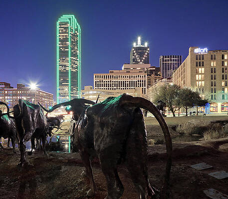 Dallas Pioneer Plaza 42x48 030920 by Rospotte Photography Dallas Pioneer Plaza 42x48 030920 by Rospotte Photography