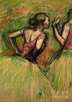 Dancers, 1895 by Edgar Degas Dancers, 1895 by Edgar Degas