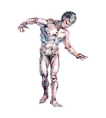 Dancing Male Figure by Atanas Laskov Dancing Male Figure by Atanas Laskov