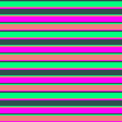 [ Thumbnail: Dark Slate Gray, Green, Light Coral, and Fuchsia Colored Lined/Striped Pattern Fleece Blanket ]