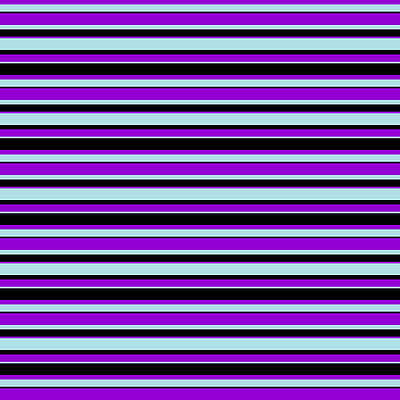 [ Thumbnail: Dark Violet, Powder Blue, and Black Colored Lines/Stripes Pattern Duvet Cover ]