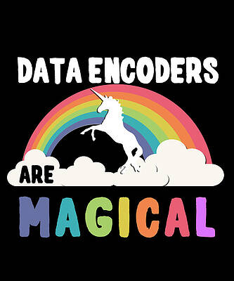 Wall Art - Digital Art - Data Encoders Are Magical by Flippin Sweet Gear
