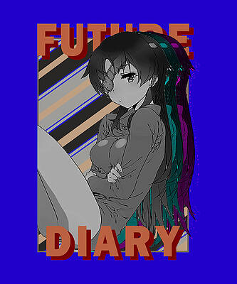 Funny Kopie von Yuno Gasai MY CRAZY YANDERE GIRL FRIEND Long Digital Art by  Douxie Grimo - Pixels
