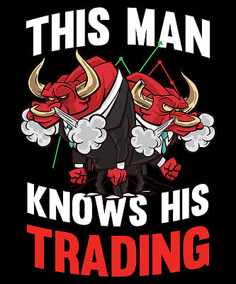 Wall Art - Digital Art - Day Trading Stock Market - Day Trader by Crazy Squirrel