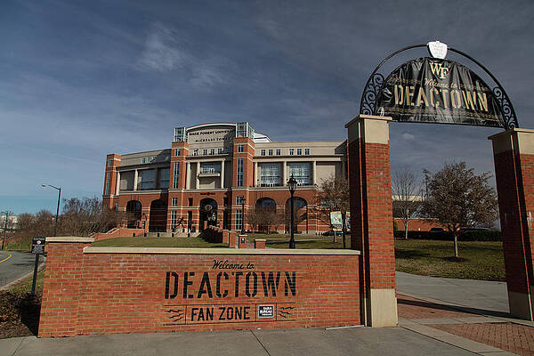 Wall Art - Photograph - Deactown Fanzone at Truist Field at Wake Forest University by Eldon McGraw