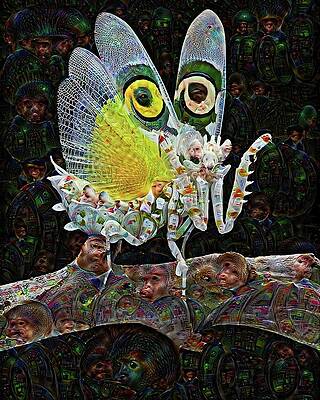 Deep Dream Mantis by John Bates Deep Dream Mantis by John Bates