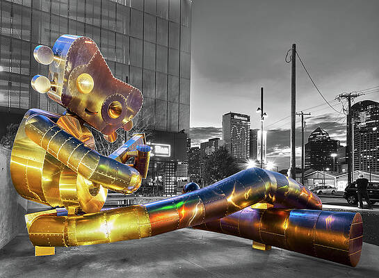 Deep Ellum Waiting on DART Gold 053020 by Rospotte Photography Deep Ellum Waiting on DART Gold 053020 by Rospotte Photography