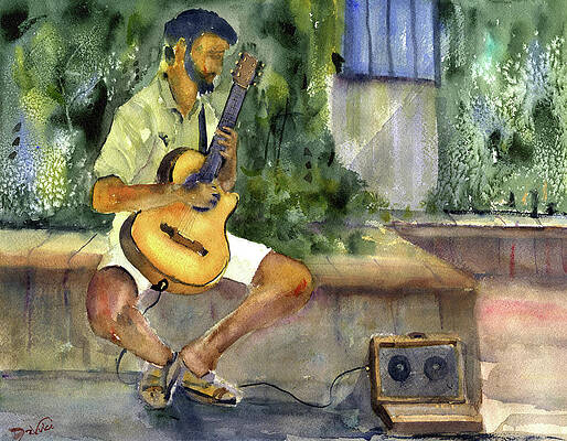 Classical Guitar Paintings Fine Art America