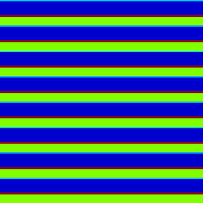 [ Thumbnail: Deep Sky Blue, Blue, Dark Red, and Chartreuse Colored Pattern of Stripes Duvet Cover ]