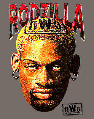 The Worm Dennis Rodman Mixed Media by Brian Reaves - Fine Art America