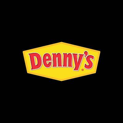 Denny s logo on wall editorial stock photo. Image of stone - 217528143