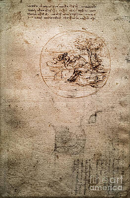 Design Sketch by Leonardo da Vinci 1496 by M G Whittingham Design Sketch by Leonardo da Vinci 1496 by M G Whittingham