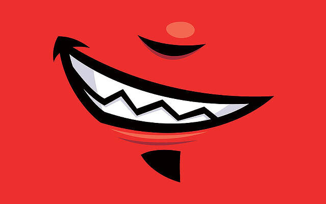 Featured image of post Grin Evil Smile Drawing A menacing grin suggesting dark malicious or sadistic thoughts