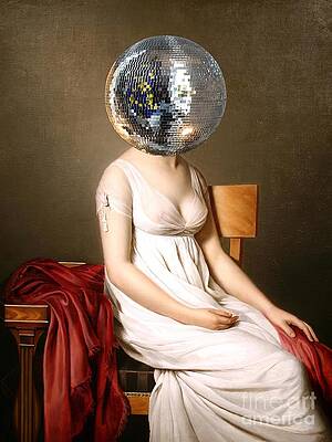 Disco Ball No. 33 Painting by Felisa Dell - Fine Art America