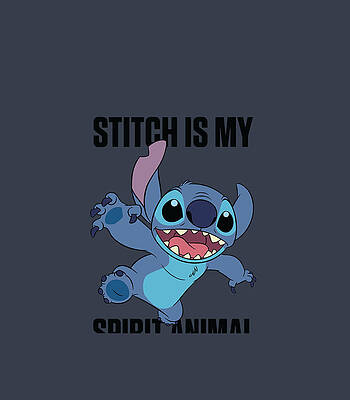Stitch Sticker by Jeremy Johan - Fine Art America