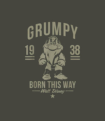 Disneynow White Grumpy Born This Way 1938 by Black