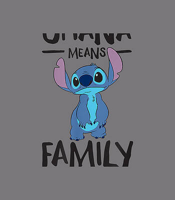 Disneytitch Ohana Means Family by Black