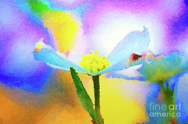 Dogwood 14 #easter #colorful #textured by Andrea Anderegg Dogwood 14 #easter #colorful #textured by Andrea Anderegg