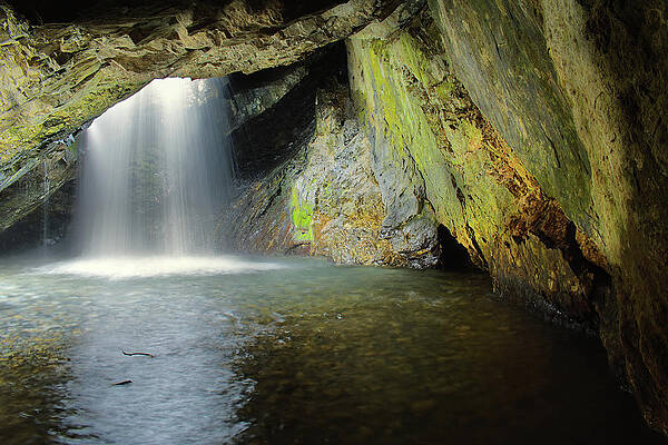 Donut Falls, Utah, USA by Jeffery Hudson