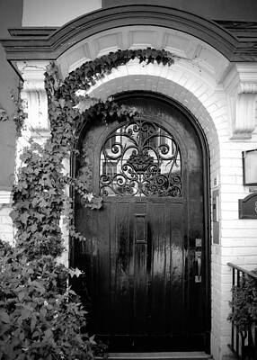 Door in Black and White by Carol Jorgensen Door in Black and White by Carol Jorgensen