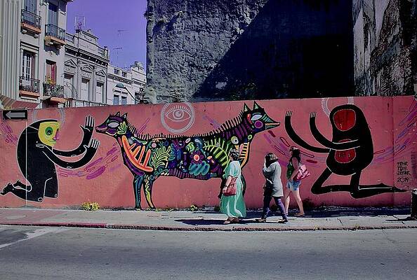 Double Trio Montevideo Graffiti Series by Alessandro Zir Double Trio Montevideo Graffiti Series by Alessandro Zir