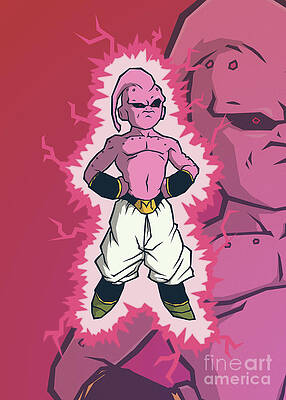 Dragon Ball Z Majin Buu, an art print by Kun Funny - INPRNT