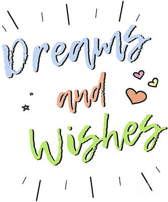 Wall Art - Digital Art - Dreams and Wishes by Flippin Sweet Gear